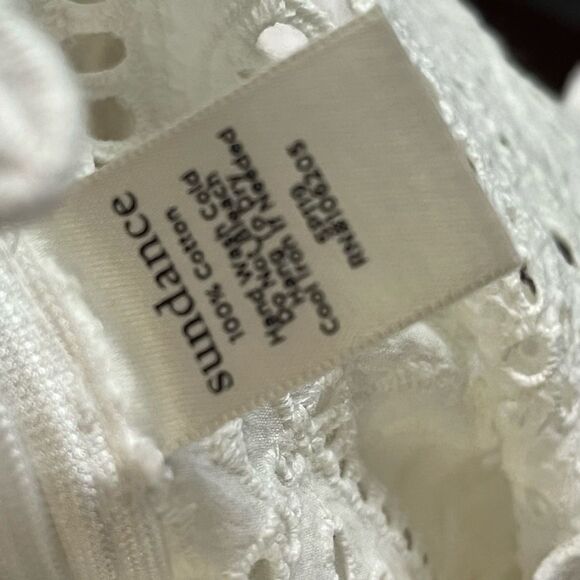 Sundance Belle Du Jour eyelet top size Medium - Picture 4 of 4